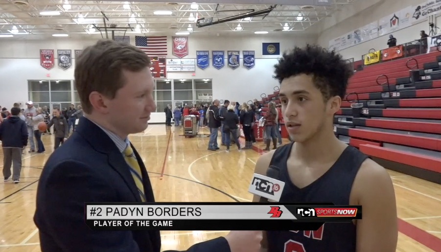 INTERVIEW Broken Bow Player of the Game Padyn Borders Sandhills Express