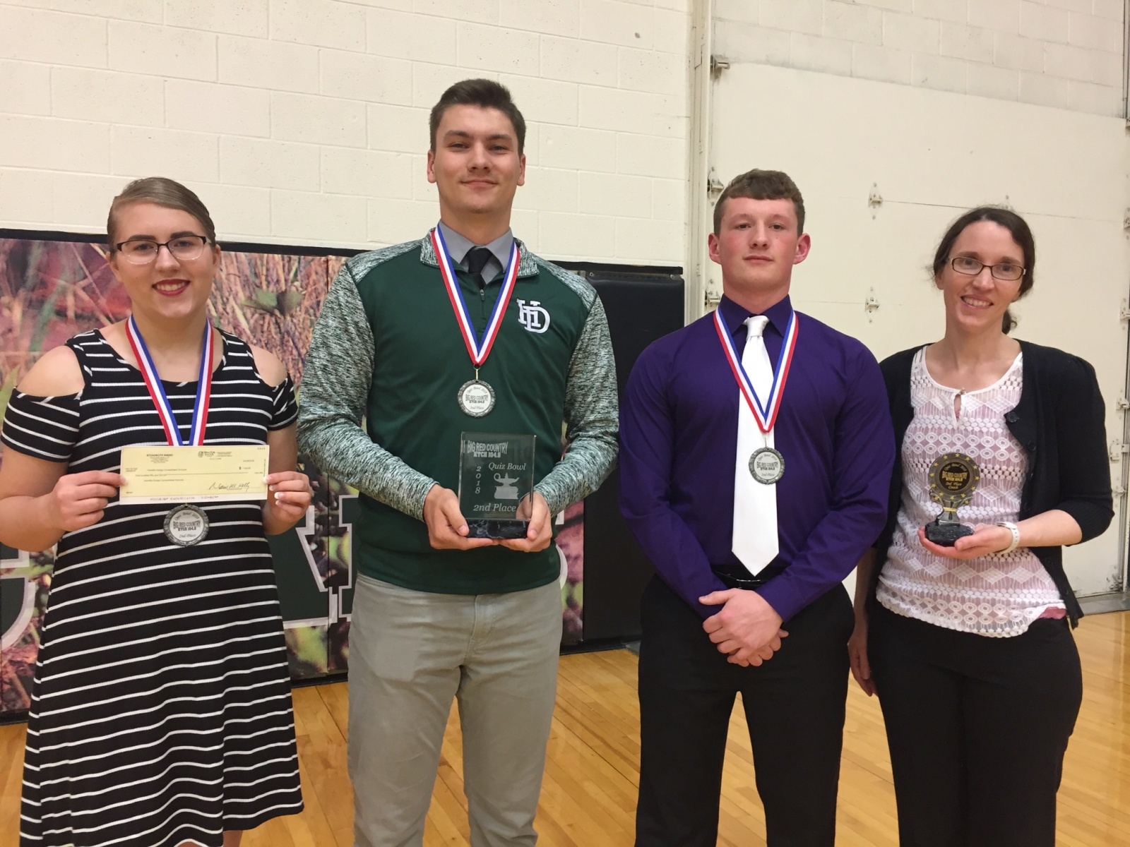 KTCH Quiz Bowl Award Winners Receive Prizes, Recognized During School