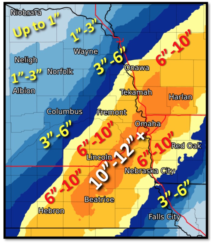 National Weather Service Increases Snow Totals in Forecast WDN Wayne Daily News Wayne