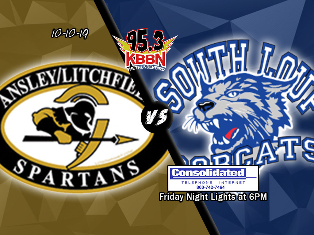 Local Sports Calendar for 10/10 South Loup vs Ansley/Litchfield Football on KBBN Sandhills