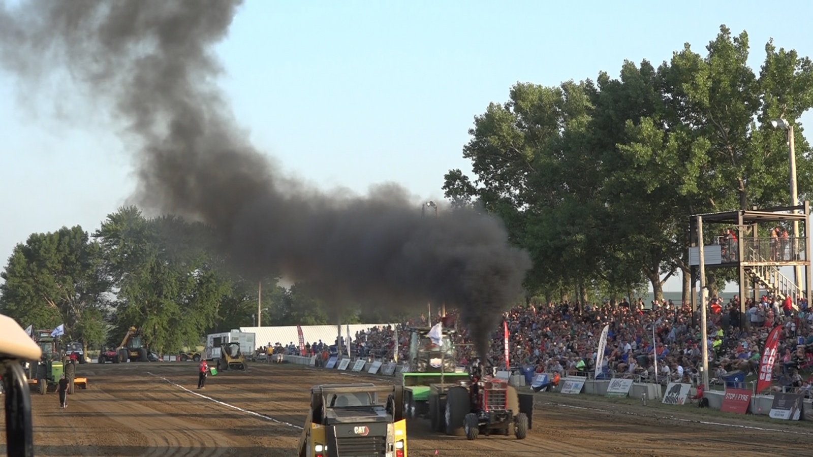 Dual Track Tractor Pull Action Takes Over Fairgrounds WDN Wayne