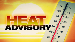 Heat advisory in effect Tuesday and Wednesday