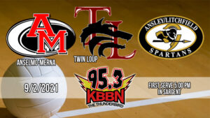 Local Sports Calendar 9/2 - Area Volleyball (Twin Loup Tri) on KBBN