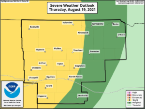 Severe Weather Outlook For Thursday-Friday