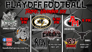 State Football Playoffs Continue Today - Area Preview