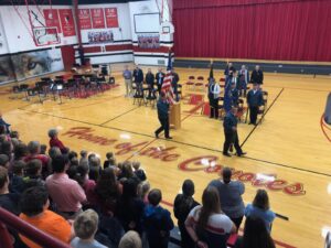 Veterans Honored During BB and A-M Programs