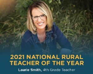 Sumner-Eddyville-Miller Teacher Laurie Smith Named National Rural Teacher of the Year