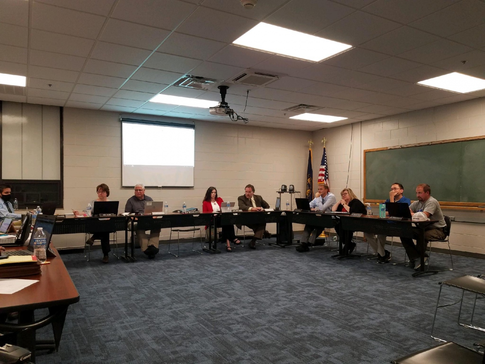 FFA Members Present Board Of Education With Information On Ag Facility