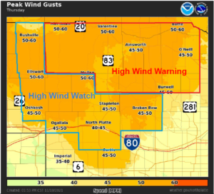 Hold On To Your Hats! Strong Winds Blowing Into Area To End The Week