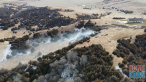 Small Grass/Tree Fire Quickly Extinguished North Of Broken Bow