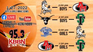 Today - MNAC Semifinals - Broken Bow Boys Play Valentine in Consolation Bracket at SWC Tournament