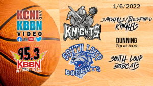Local Sports Calendar 1/6 - Sandhills/Thedford vs South Loup on KBBN / Video Stream