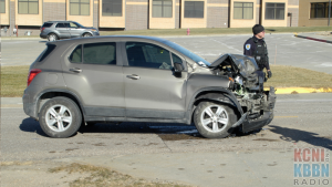 Two-Vehicle Accident Takes Place Feet From Hospital On Sunday