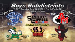 Sub District Area Boys Basketball
