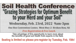 Arrow Seed Soil Health Conference Wednesday, Feb. 23; Register By Feb. 15