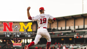 Nebraska Baseball Opens Big Ten Play with Weekend Series Against Michigan - Games on KBBN