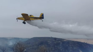 Sunday Afternoon Fire Burns 900 Acres Southeast of Broken Bow Near Sumner Road