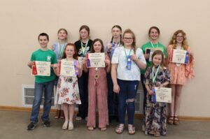 Custer County 4-H Public Speaking Contest Results