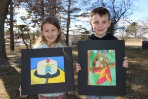 Litchfield Student Artwork Displayed at State Capitol & Senator's Office
