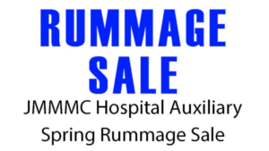 Melham Hospital Auxiliary Spring Rummage Sale April 24-28
