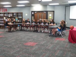8th Grade Signing Day for Broken Bow Girls Basketball