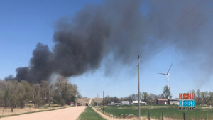 Custer County fire departments respond to blaze northeast of Broken Bow