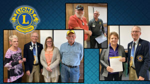 Broken Bow Lions Club welcomes three new members