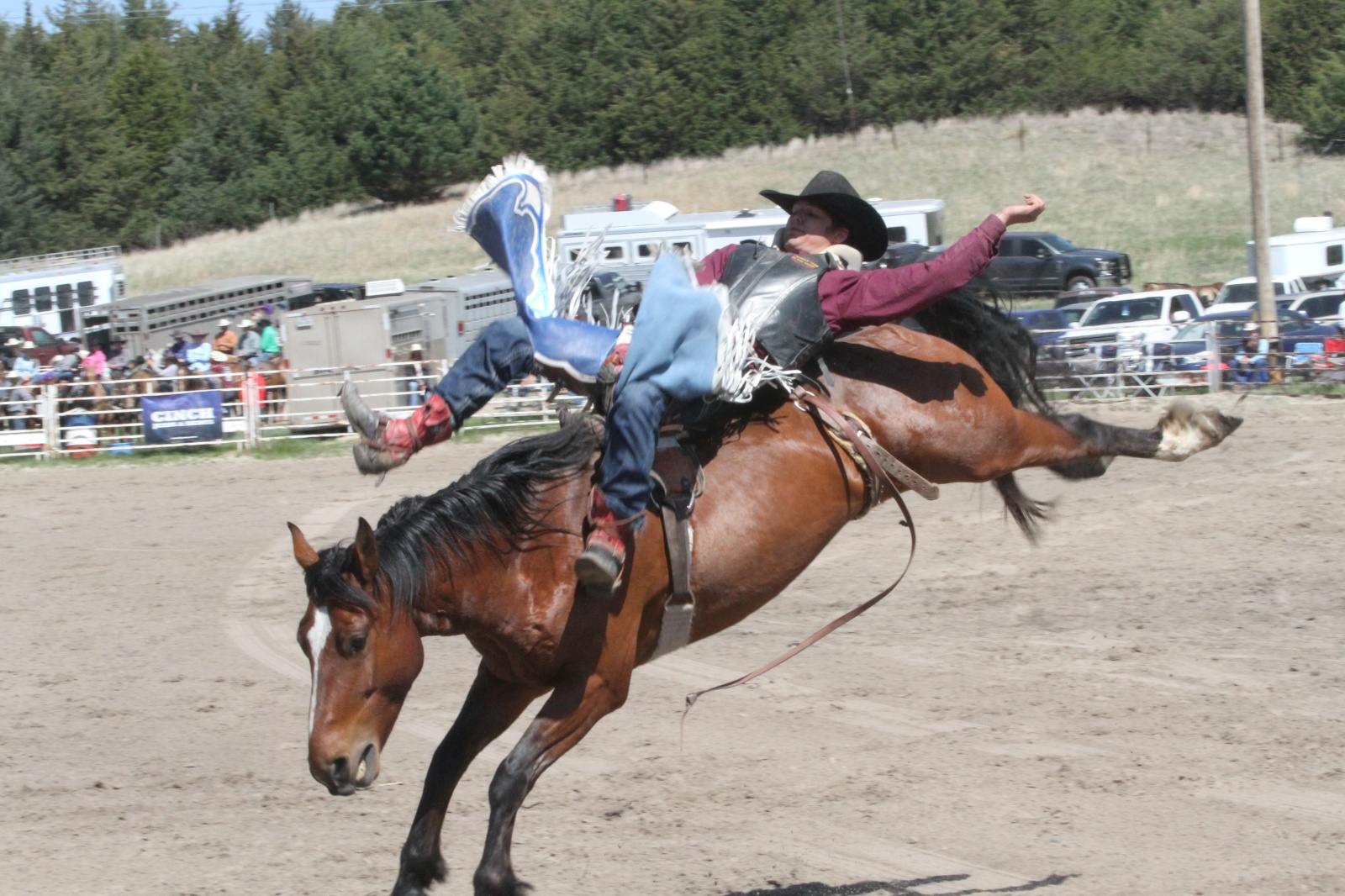 Area Cowboys and Cowgirls Compete at High School Rodeos in Stapleton