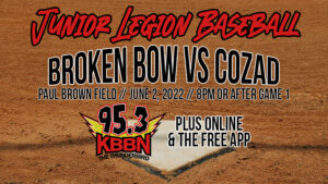 Broken Bow Splits Legion Baseball Doubleheader with Lexington