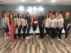 Prairie EyeCare Center Receives GROW Award for Renovation