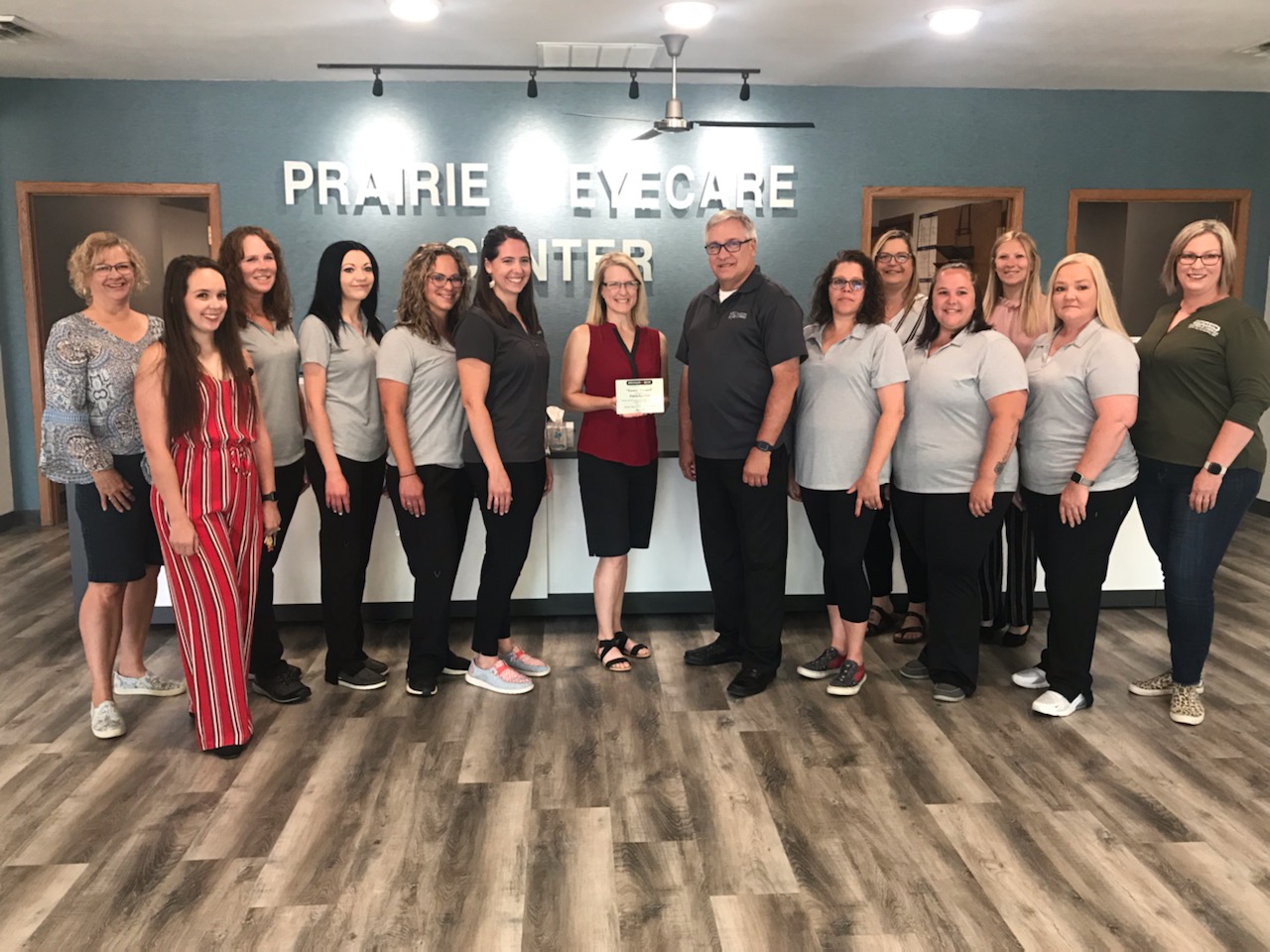 Prairie EyeCare Center Receives GROW Award for Renovation WDN Wayne