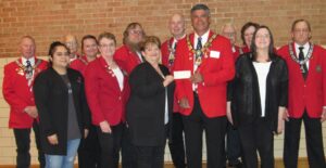 Elks Present Local Nonprofit with $2000 Grant