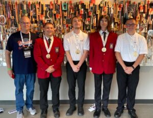 Anselmo Native Helps Broadcast Team to Gold Medal