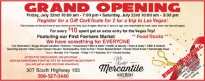Mr. Rudy's Mercantile to Open Doors in Sargent