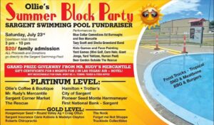 Sargent Pool Fundraiser to Keep Weekend Cool