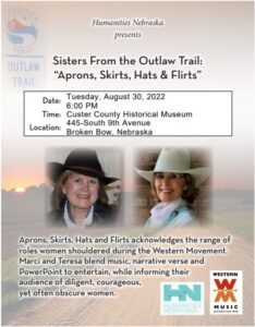 'Sisters of the Outlaw Trail' Return to Museum