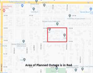 Planned Power Outage in Broken Bow 8/16