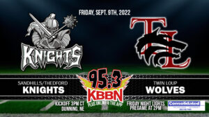 Area Football 8 Man Game of the Week - Sandhills/Thedford vs Twin Loup on KBBN