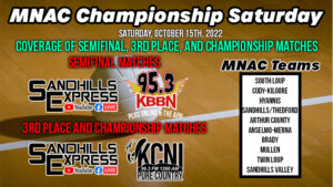 High School Volleyball Scores 10/13 - MNAC Tournament Semifinals are Set