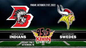 Broken Bow Concludes Regular Season at Gothenburg - Coverage on KBBN