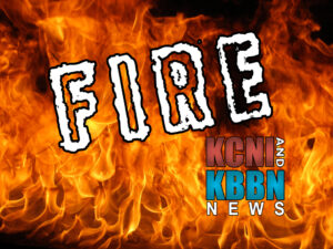 Bale fire reported south of Adams Land & Cattle Thursday afternoon