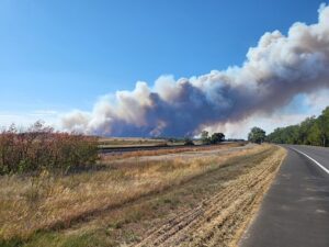 Highway 2 Reopens Amidst Halsey Fire