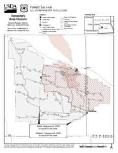 Halsey Forest Closure Update: Not Smoke, But Sand