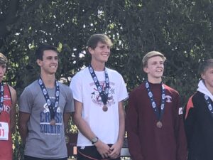 State Cross Country - Noah Osmond of Broken Bow 4th / Peyton Paxton of Mullen 13th