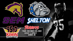 SEM Faces Shelton in Six Man Playoff State Quarterfinals Today on KBBN