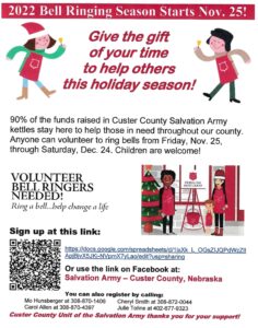 Salvation Army to Ring in Holiday Season in Familiar Fashion