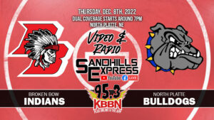 Broken Bow Wrestling Dual with North Platte on KBBN / Video Stream POSTPONED