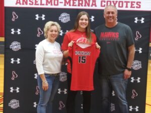 Anselmo-Merna's Shaylyn Safranek Signs with Northeast Community College