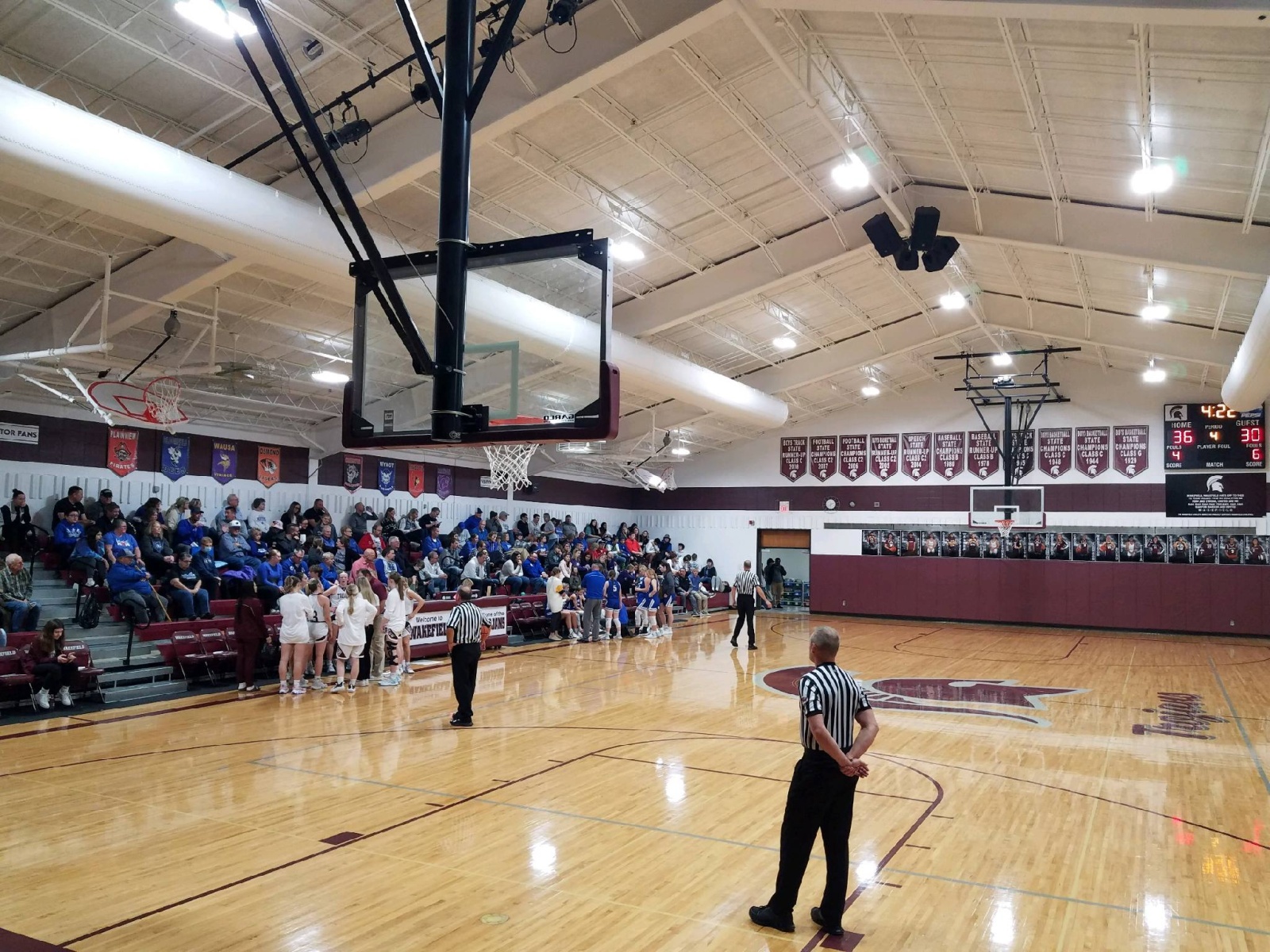 Wakefield Girls Hold Off Late Comeback, Wayne High Boys Use Strong