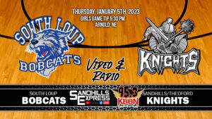 Local Sports Calendar 1/5 - South Loup vs Sandhills/Thedford on KBBN / Video Stream